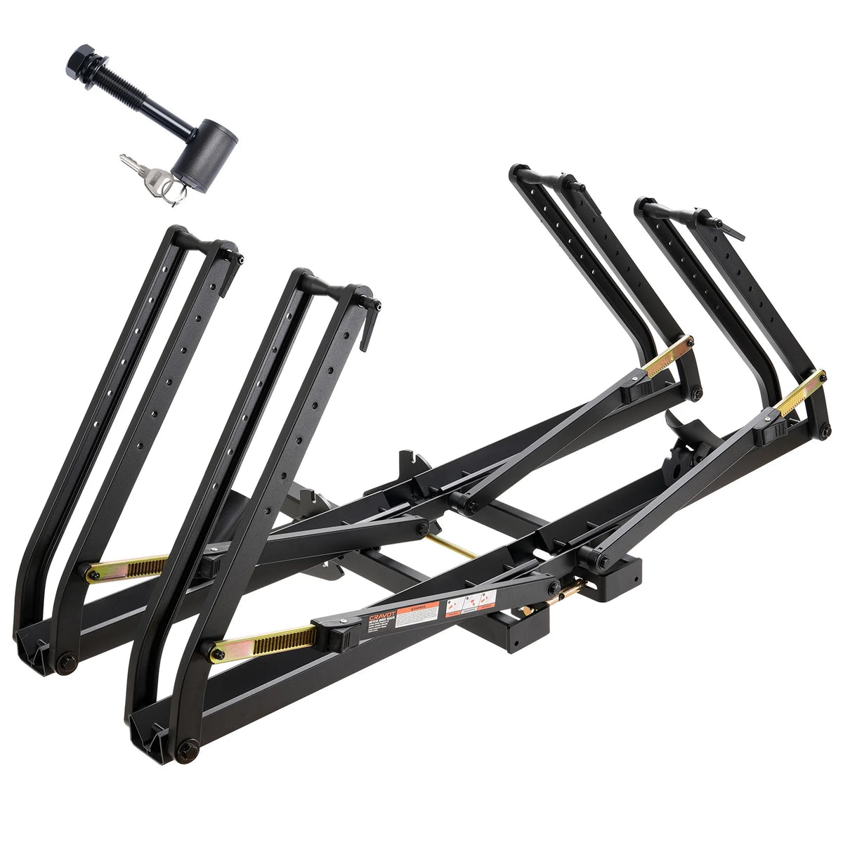 eBike Hitch Rack - Cravot MagRack X2 - Assembled
