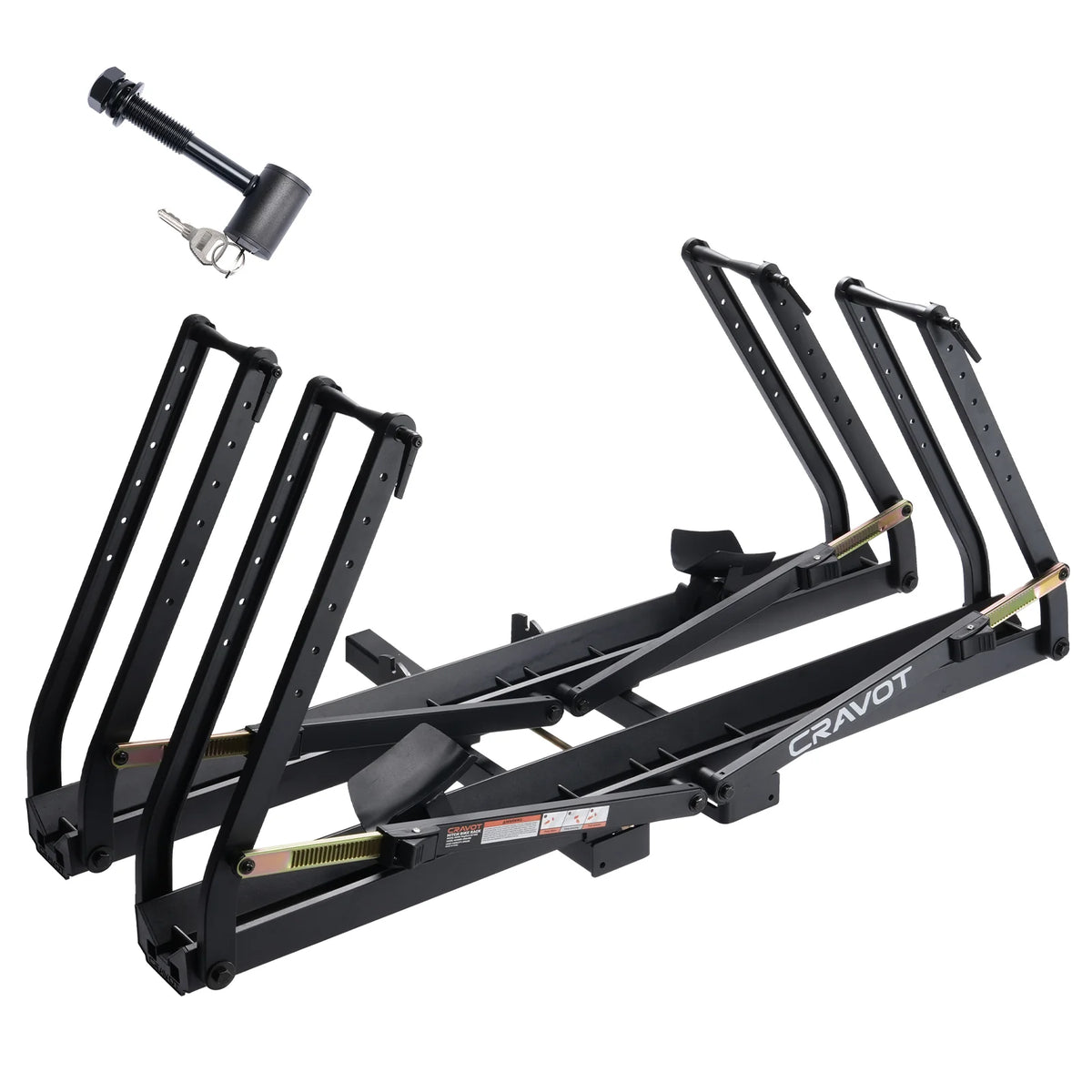 eBike Hitch Rack - Cravot MagRack X2 MAX - Assembled