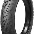 A pair of CST Tourance motorcycle tires with a tread pattern designed for both on-road and light off-road use.
