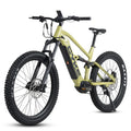 CYKE Electric Mountain eBike Falcon A - 48v 750 w eMTB Trail Bike - Mountain eBike - CYKE|GREEN|2603 eBike Super Shop