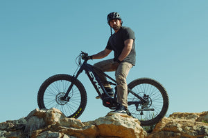 CYKE Electric Mountain eBike Falcon S - 48v 1000 w eMTB Trail Bike - Mountain eBike - CYKE|BLUE|2606 eBike Super Shop