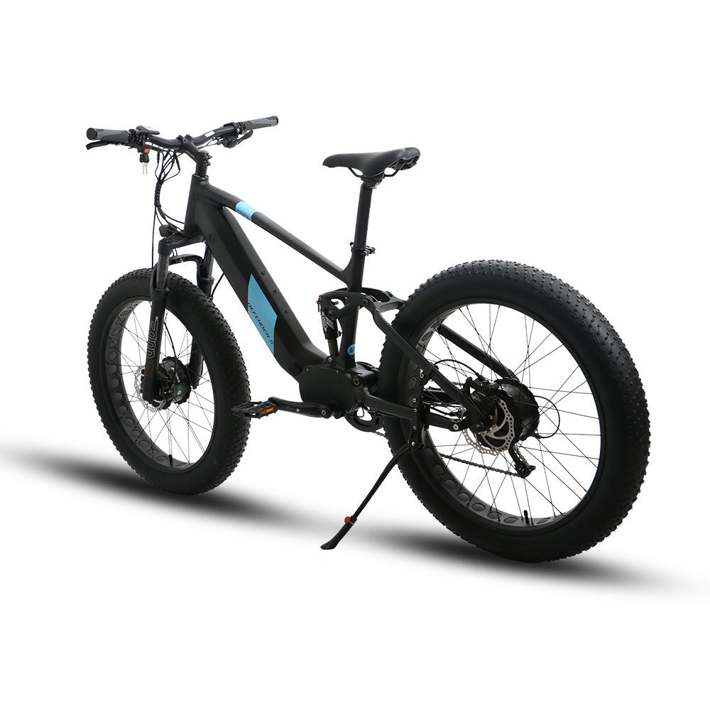 DEFENDER - S - Electric Bicycle - DEFENDER-S-AWD-26-17-BK eBike Super Shop