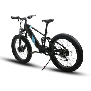 DEFENDER - S - Electric Bicycle - DEFENDER-S-AWD-26-17-BK eBike Super Shop