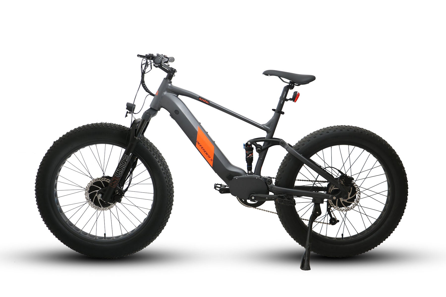 DEFENDER - S - Electric Bicycle - DEFENDER-S-AWD-26-17-GR eBike Super Shop