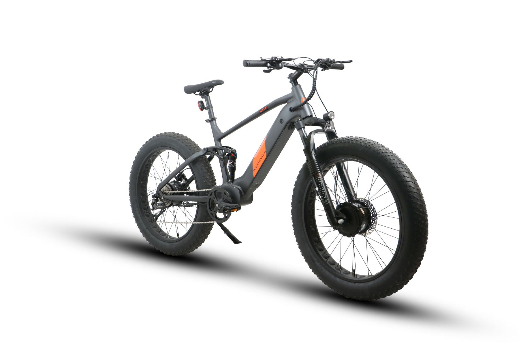 DEFENDER - S - Electric Bicycle - DEFENDER-S-AWD-26-17-GR eBike Super Shop