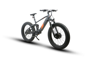 DEFENDER - S - Electric Bicycle - DEFENDER-S-AWD-26-17-GR eBike Super Shop