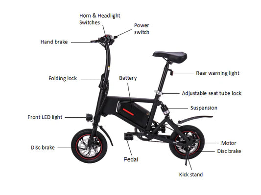 eBike Ampira X5 - Black - In Box