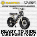 eBike Macfox X2 Pro - Desert Beige - Ready to Ride