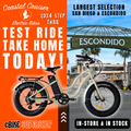 eBike Coastal Cruiser 20x4 Step Thru - Sand Dune - Ready to Ride