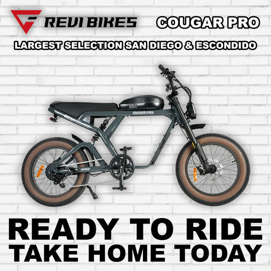 eBike Revi Cougar Pro - Antracit - Ready to Ride