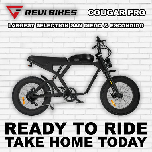 eBike Revi Cougar Pro - Black - Ready to Ride