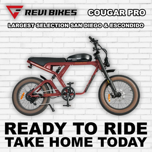 eBike Revi Cougar Pro - Red - Ready to Ride
