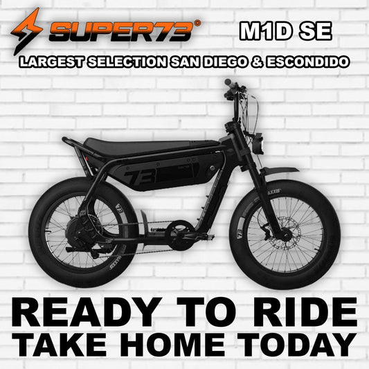eBike Super73 M1D SE - Blackout - Ready to Ride