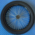 eMoto Shinko 241 Dual Sport 19" front wheel and tire set for eMoto bikes, made for Talaria, Surron, eRide Pro V1 & V2 ** NOT FOR eRide Pro V3 **, available at eBike Super Shop, designed for optimal traction, durability, and performance on both off-road trails and on-road surfaces.