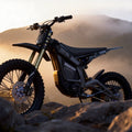 Black eMOTO Tork Pro Sport electric bike, side view, on a white background