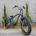 Black Rock Big Bruddah custom eBike in black, side view, against a plain background