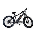 Black Rock Island Warrior eBike in its original packaging box, black color model, product image showing the boxed electric bike.