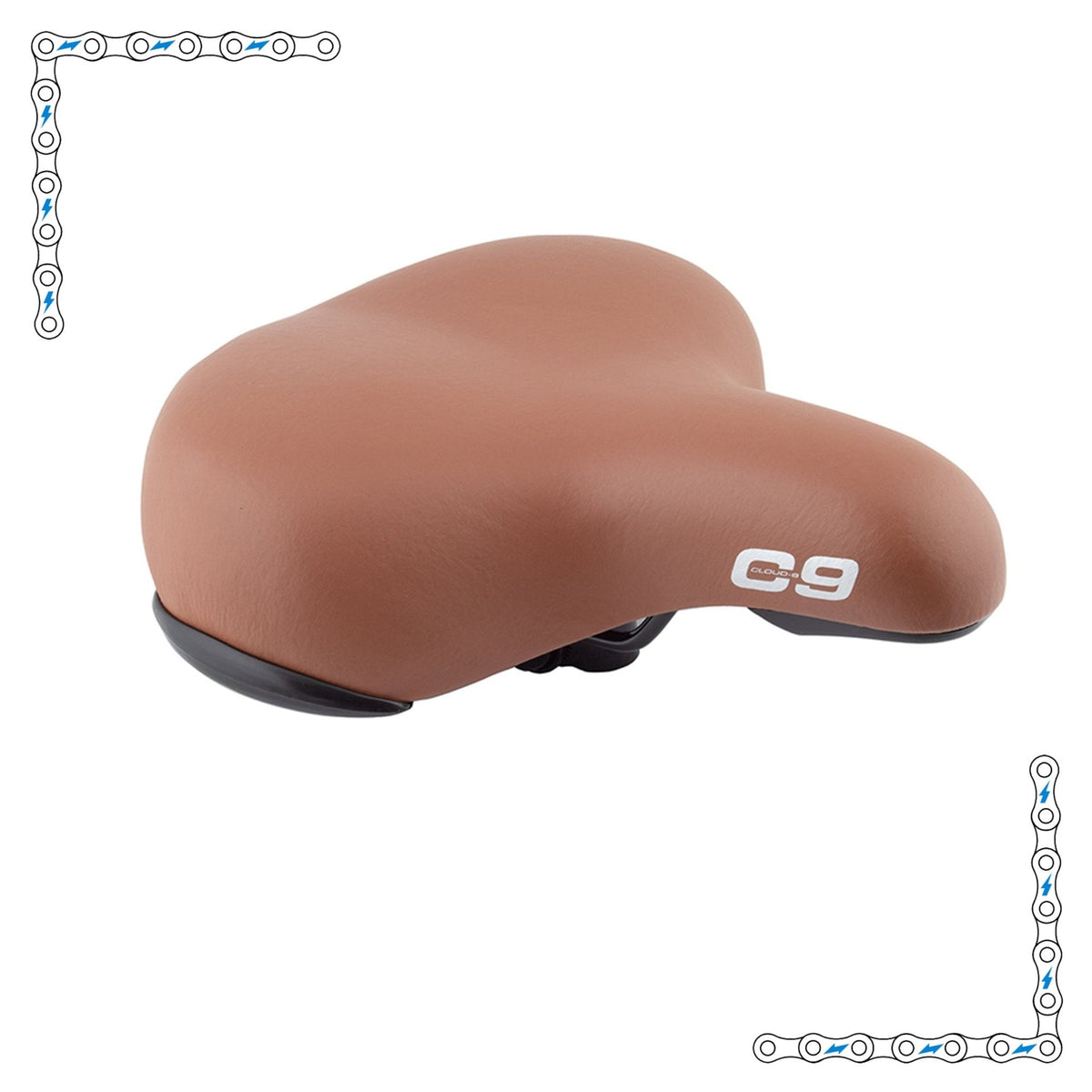 eBike Brown C9 Couch Seat for Ebike - Parts - EBIKE|ACCES|0457 eBike Super Shop