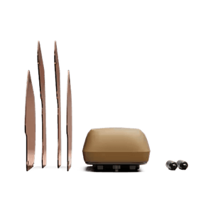 Segway Muxi Passenger Kit accessory for eBike, showing the kit components arranged together on a white background.