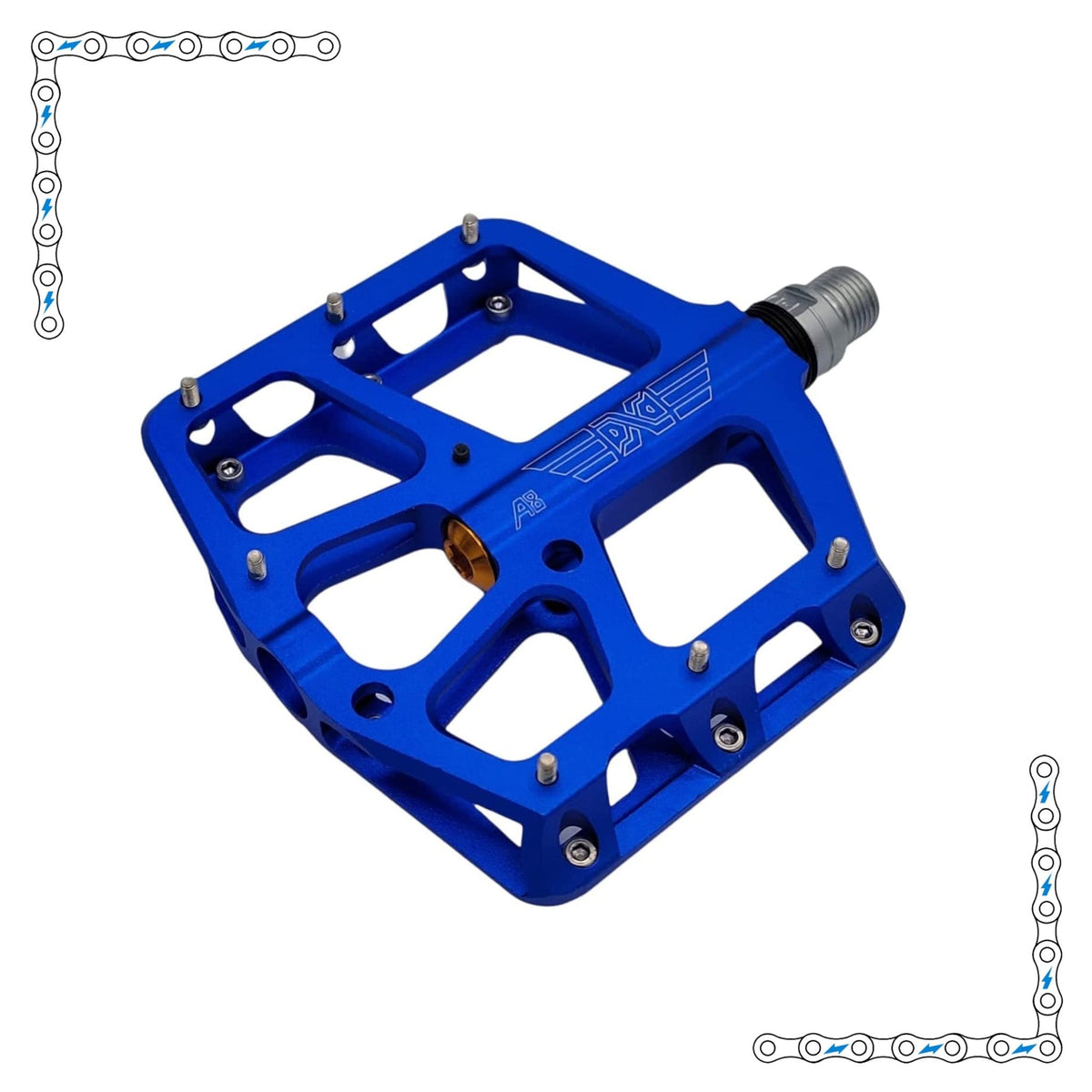 eBike Colored Aluminum Pedals for Electric Bike - Accessories - EBIKE|ACCES|ROYAL|0402 eBike Super Shop
