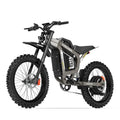 Coswheel R19 electric bike in gray color, side view, displayed on a white background.