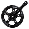 Black single-speed eBike crank set product image