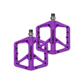 Purple nylon eBike pedals, product image, size 4