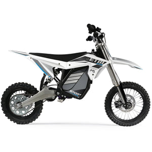 eBike Electro & Co ETM RTR Sport electric bike, black and blue model, displayed in profile view, photographed indoors for pre-order promotion