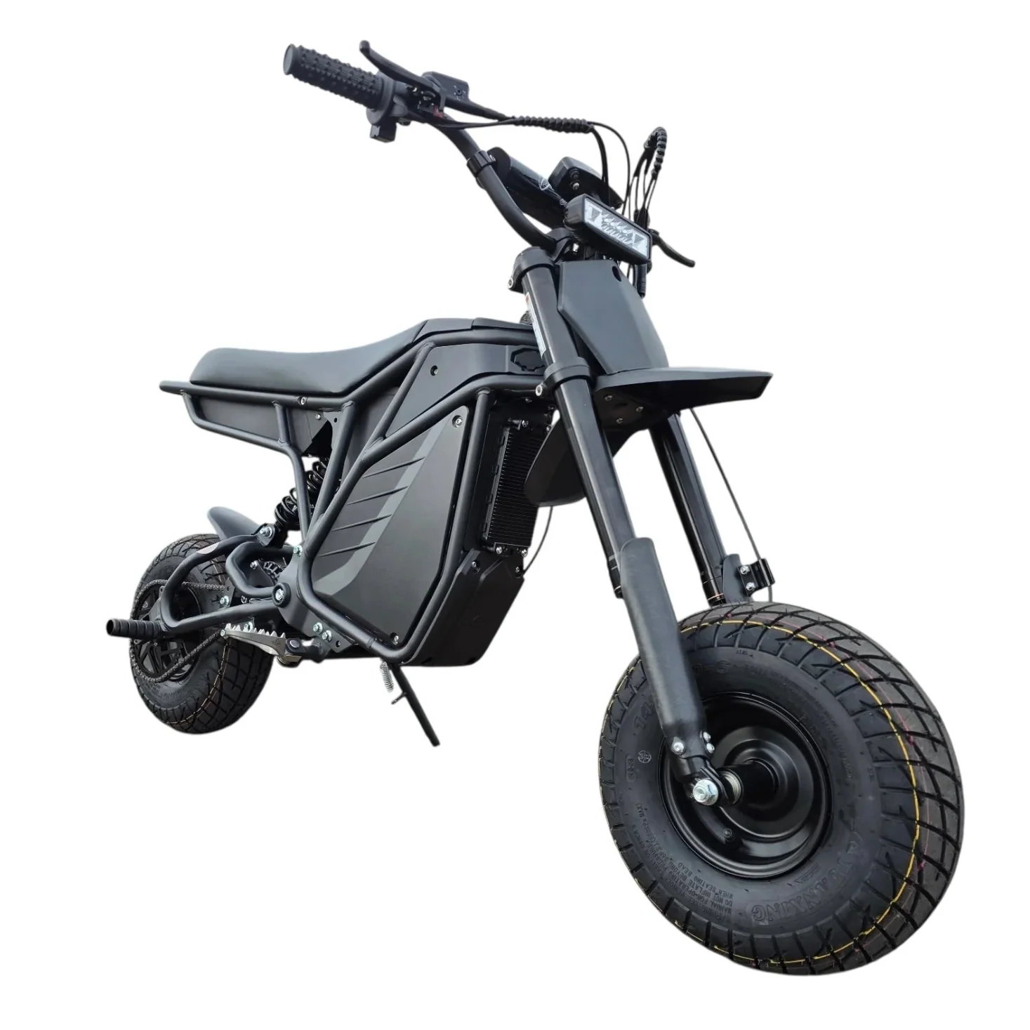A black eBike Electro & Co The Rizzler electric bicycle displayed in a showroom, available for in-store pickup only.