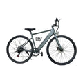 Grey FREEGO E7 eBike, side view, ready to ride, displayed against a plain background