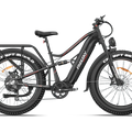 Black Freesky Swift Horse Pro X-6E electric bike, side view, showcasing frame design and components