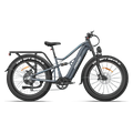 Blue Freesky Swift Horse Pro X-6E electric bike, side view, showcasing frame design and components