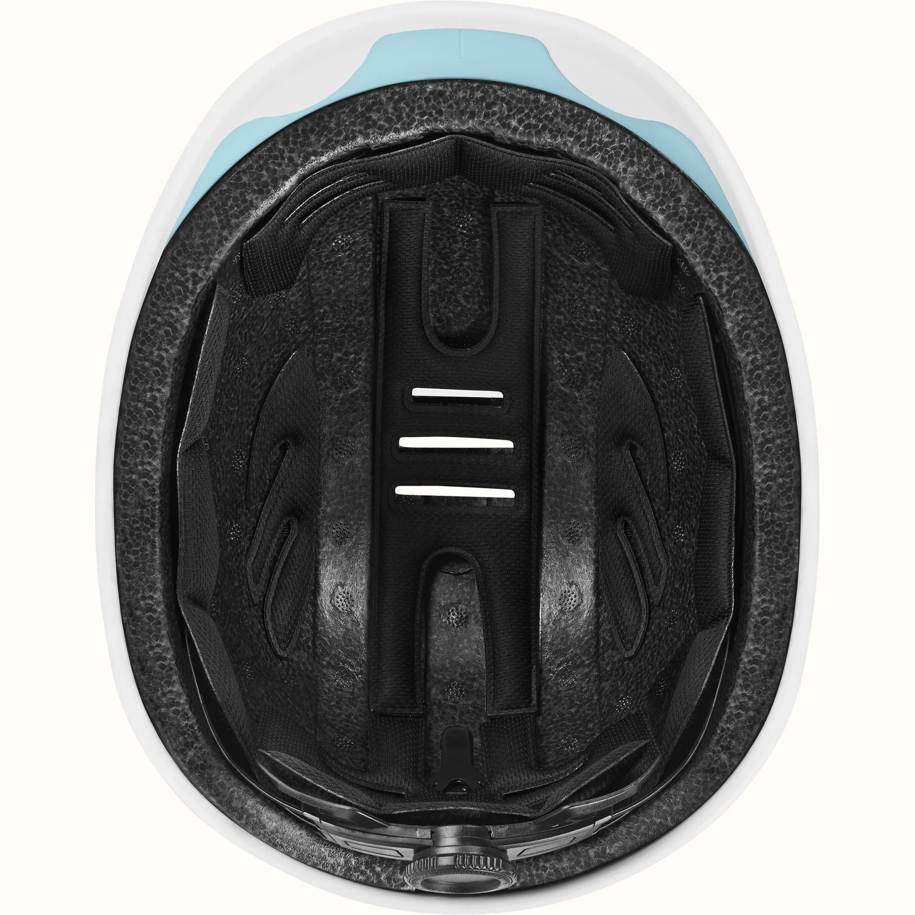 Matte cool mint Retrospec Remi eBike helmet, side view, with adjustable straps and ventilation holes