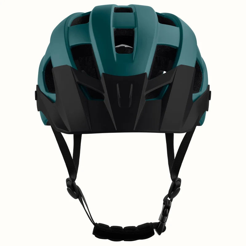 Retrospec Rowan mountain bike helmet in superior blue, side view, designed for eBike use