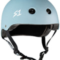S1 Lifer eBike helmet in slate blue, size small, product image, blue color