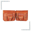 eBike Honey Leather Vintage Saddle Bags for ebike - Accessories - EBIKE|ACCES|0420 eBike Super Shop