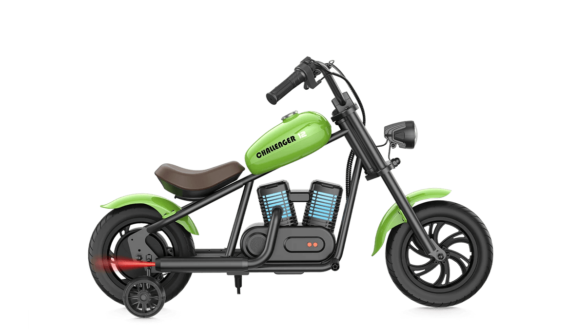 eBike Hyper Gogo Challenger 12 Plus + Training Wheels Product Image Green 3692099