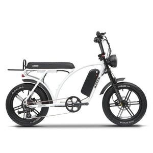 Kasen Kabbit 2.0 Plus eBike in Retro Blue, packaged inside a white box
