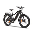 Black Kasen Ranger ST 2.0 Step Thru eBike side view against a white background