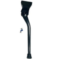 Black metal kickstand attached to a Super73 S:R Series eBike, shown in a side view against a white background.