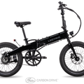 Lectric XP Lite 2 electric bike in Jet Black, side view, against a white background