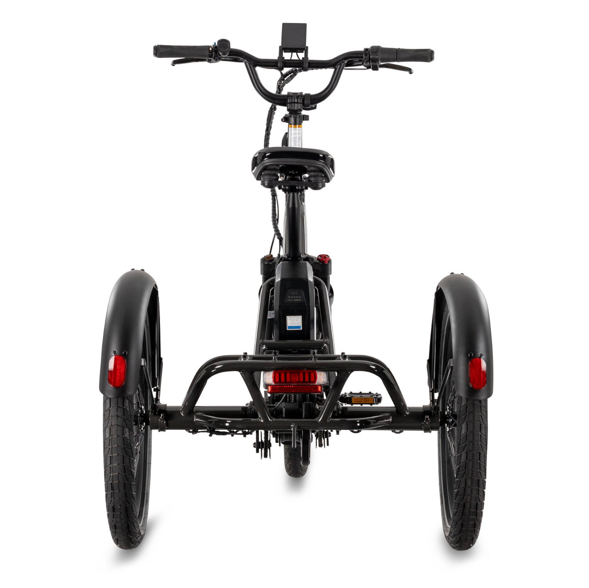 Lectric XP Trike 2 electric tricycle in Tempest Gray, side view, product image