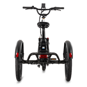 Lectric XP Trike 2 electric tricycle in Tempest Gray, side view, product image