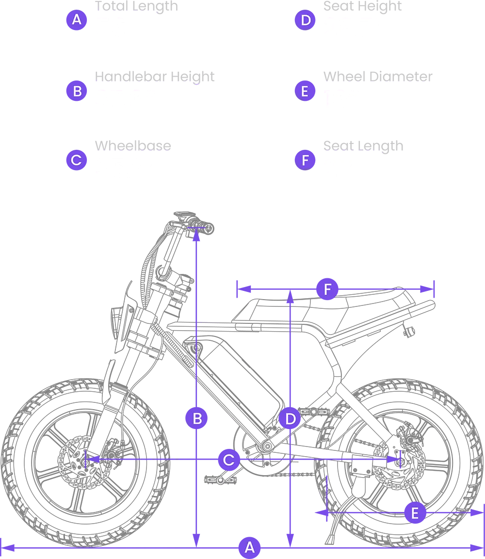 eBike Macfox M16 - Beige - eBikes - MACFO|3055 eBike Super Shop