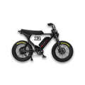 eBike Macfox X2 in black with single battery, shown in box, product image, barcode 810206240113