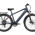 Mokwheel Asphalt eBike in Denim color, side view, displayed on a white background