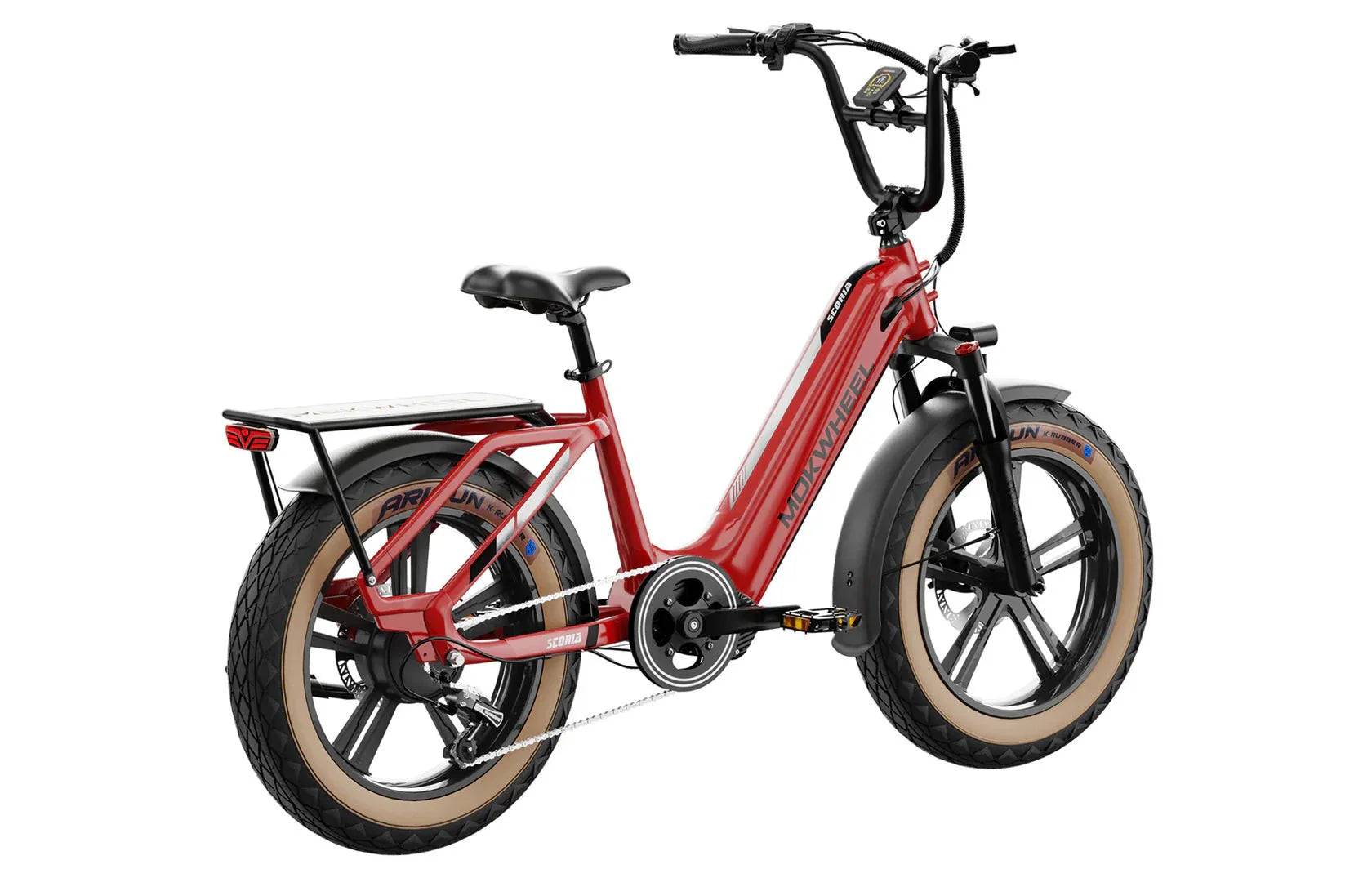 eBike Mokwheel Scoria - Red - eBikes - MOKWH|3044 eBike Super Shop
