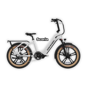 eBike Mokwheel Scoria - White - eBikes - MOKWH|3043 eBike Super Shop
