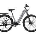 Mokwheel Tarmac ST eBike in Smoke Gray, side view, against a plain background