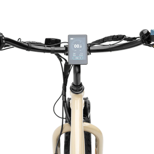 Black eBike MURF Alpha Cargo Fat Tire Beach Cruiser 52v, side view, displayed against a plain background